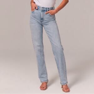 Abercrombie The 90’s Straight Ultra High Jeans